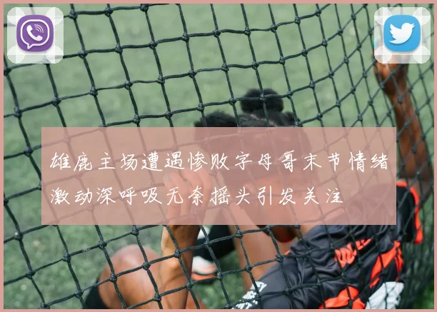 雄鹿主场遭遇惨败字母哥末节情绪激动深呼吸无奈摇头引发关注
